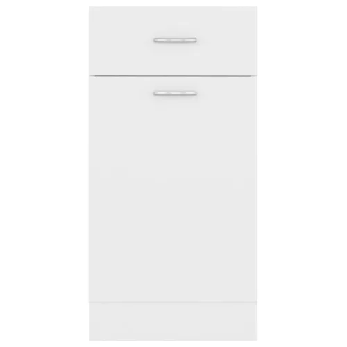  “Lyon” fehér szerelt fa fiókos alsószekrény 40 x 46 x 81,5 cm
