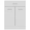  “Lyon” fehér szerelt fa fiókos alsószekrény 60 x 46 x 81,5 cm