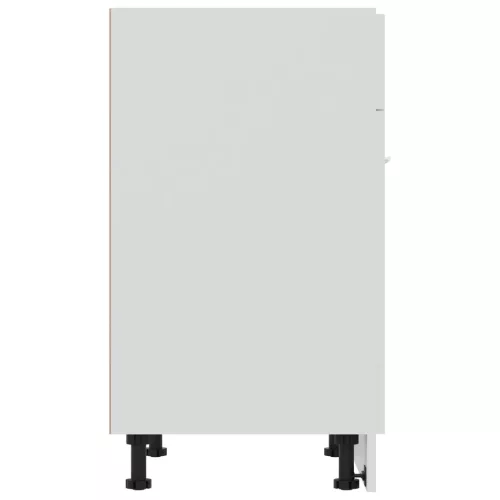  “Lyon” fehér szerelt fa fiókos alsószekrény 60 x 46 x 81,5 cm