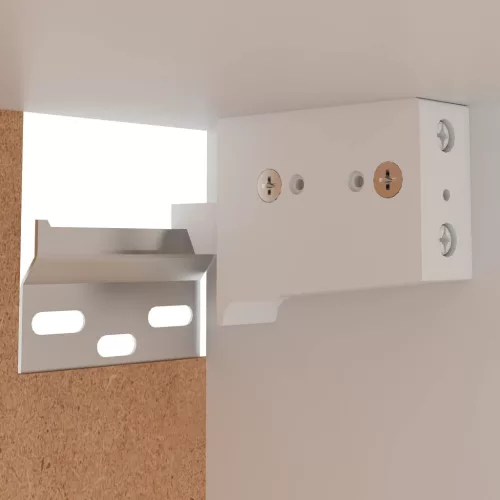  “Lyon” betonszürke szerelt fa függő szekrény 39,5 x 31 x 60 cm