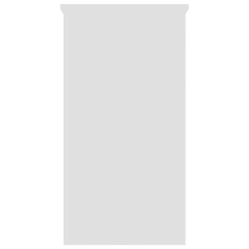  fehér szerelt fa íróasztal 80 x 40 x 75 cm