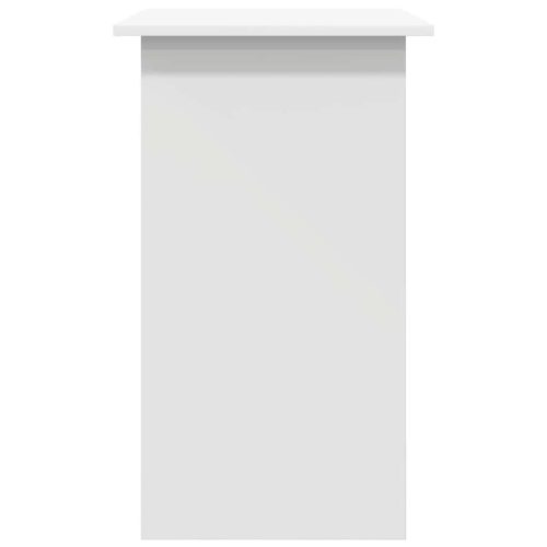  fehér szerelt fa íróasztal 80 x 45 x 74 cm