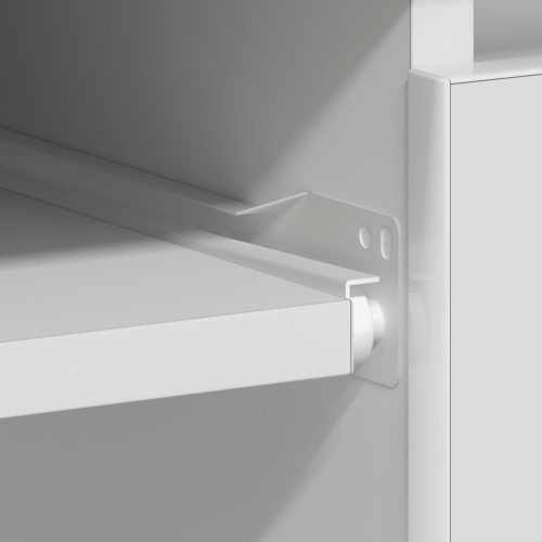  fehér szerelt fa íróasztal 90 x 45 x 76 cm