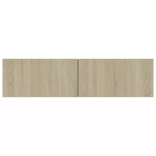  sonoma tölgy szerelt fa TV-szekrény 120 x 30 x 30 cm