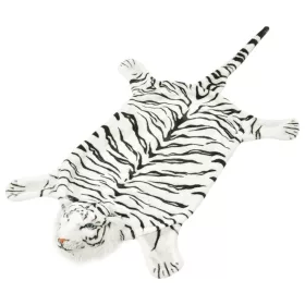  fehér plüss tigris szőnyeg 144 cm