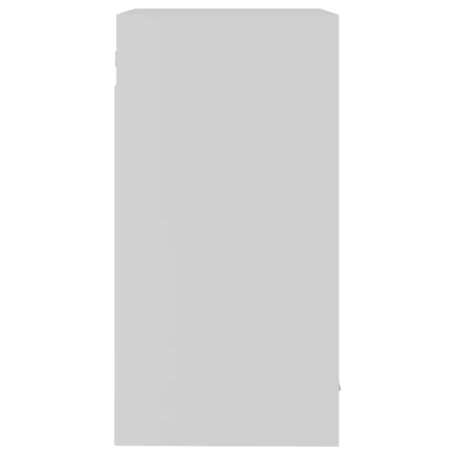  “Lyon” fehér szerelt fa függő üvegszekrény 40 x 31 x 60 cm