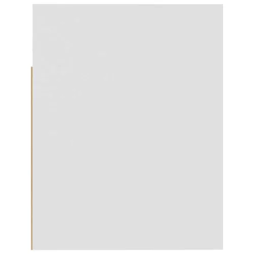  “Lyon” fehér szerelt fa függő szekrény 60 x 31 x 40 cm