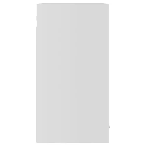  “Lyon” fehér szerelt fa függő üvegszekrény 60 x 31 x 60 cm