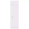  “Lyon” fehér szerelt fa szekrény hűtőhöz 60 x 57 x 207 cm