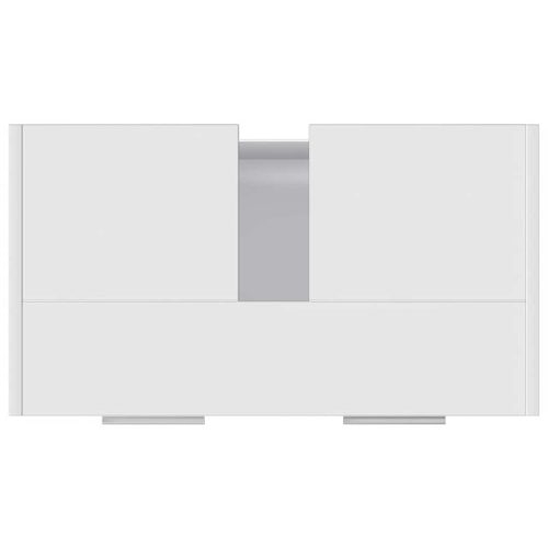  fehér szerelt fa fürdőszobaszekrény 60 x 33 x 61 cm