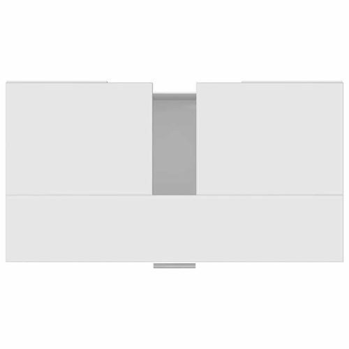  fehér szerelt fa fürdőszobaszekrény 60 x 32 x 53,5 cm