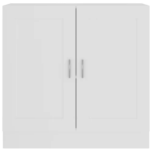  fehér szerelt fa könyvszekrény 82,5 x 30,5 x 80 cm