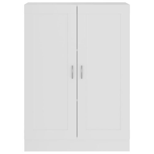  fehér szerelt fa könyvszekrény 82,5 x 30,5 x 115 cm