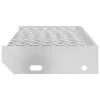 1 db horganyzott acél rácsos lépcsőfok 60 x 24 x 7 cm