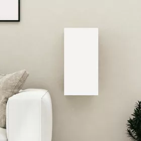    fehér és sonoma tölgy szerelt fa TV-szekrény 30,5 x 30 x 60 cm