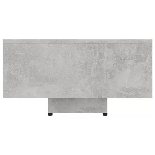  betonszürke szerelt fa dohányzóasztal 85 x 55 x 31 cm