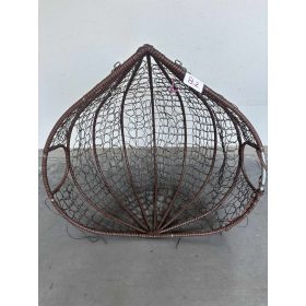 Dm kétszemélyes barna függőfotel