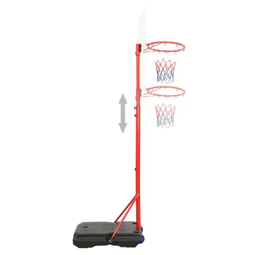  hordozható állítható kosárlabdajáték-szett 200-236 cm