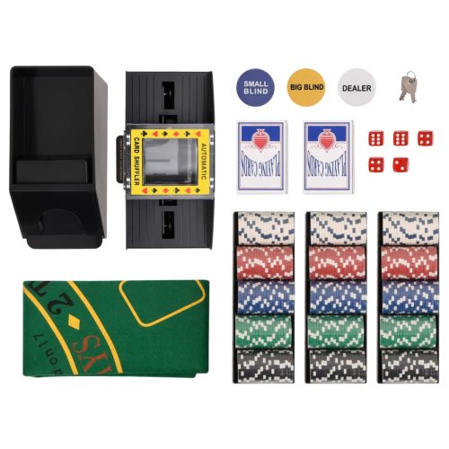  300 db-os pókerzsetonkészlet 11,5 g