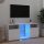  fehér TV-szekrény LED lámpákkal 120 x 30 x 50 cm