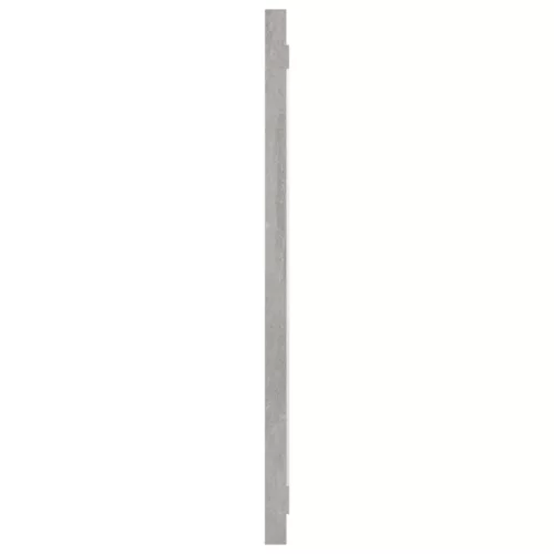  betonszürke LED-es forgácslap fürdőszobatükör 80 x 1,5 x 37 cm