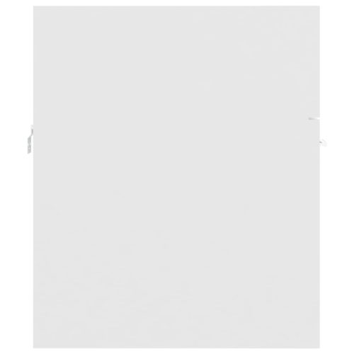  fehér szerelt fa mosdószekrény 41 x 38,5 x 46 cm