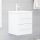  fehér szerelt fa mosdószekrény 41 x 38,5 x 48 cm