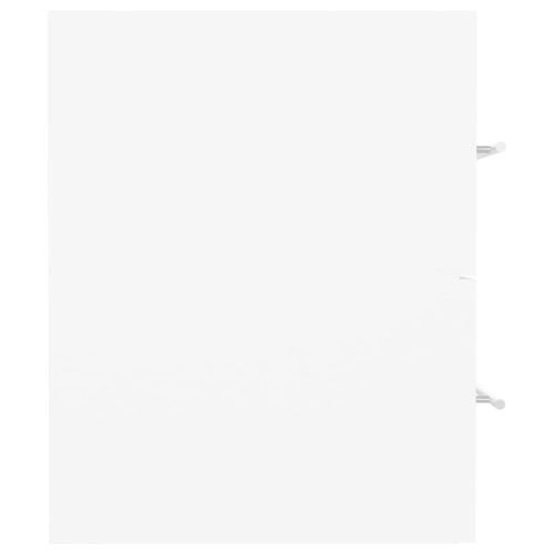  fehér szerelt fa mosdószekrény 41 x 38,5 x 48 cm