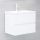  fehér szerelt fa mosdószekrény 60 x 38,5 x 45 cm