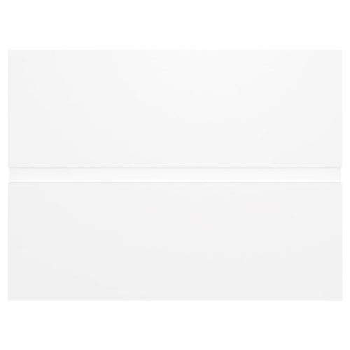  fehér szerelt fa mosdószekrény 60 x 38,5 x 45 cm