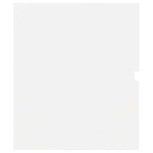  fehér szerelt fa mosdószekrény 60 x 38,5 x 45 cm