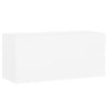  fehér szerelt fa mosdószekrény 100 x 38,5 x 45 cm