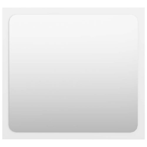  2 részes magasfényű fehér forgácslap fürdőszobai bútorszett