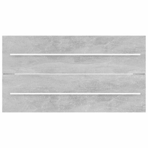  2 részes betonszürke forgácslap fürdőszobai bútorszett 