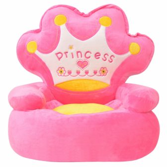 VID Princess Pink plüss gyerekfotel 
