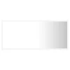  fehér akril LED-es fürdőszobai tükör 90 x 8,5 x 37 cm