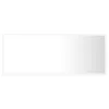  fehér akril LED-es fürdőszobai tükör 100x8,5x37 cm