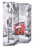 VID fekete/fehér paraván 160 x 180 cm londoni busz