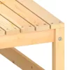  2 részes tömör fenyőfa kerti ülőgarnitúra párnákkal