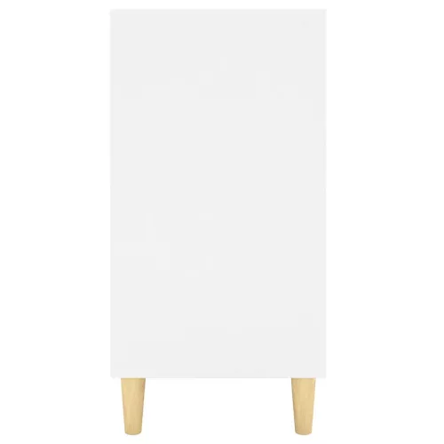  fehér szerelt fa tálalószekrény 103,5 x 35 x 70 cm