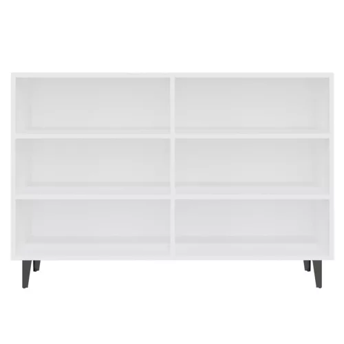  fehér szerelt fa tálalószekrény 103,5 x 35 x 70 cm