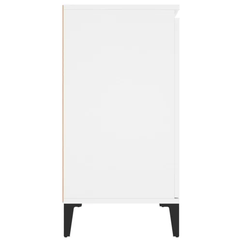  fehér szerelt fa tálalószekrény 104 x 35 x 70 cm