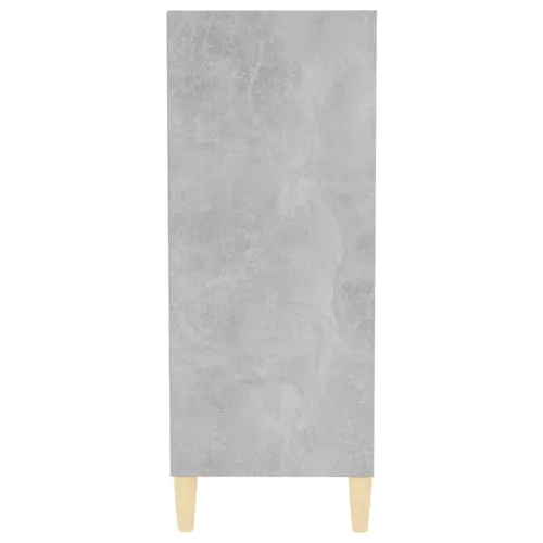  betonszürke szerelt fa tálalószekrény 57 x 35 x 90 cm