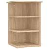  sonoma tölgy színű szerelt fa kisszekrény 35 x 35 x 55 cm