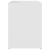  fehér szerelt fa éjjeliszekrény 40 x 30 x 40 cm