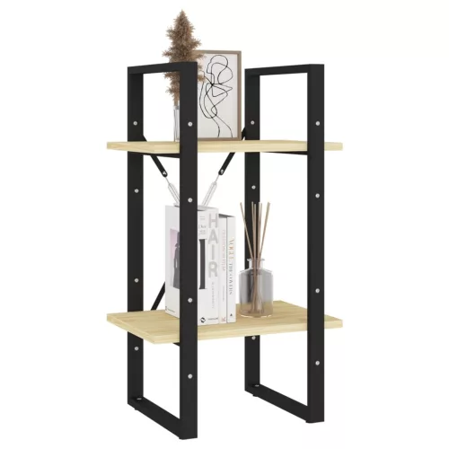  kétszintes tömör fenyőfa könyvszekrény 40 x 30 x 70 cm