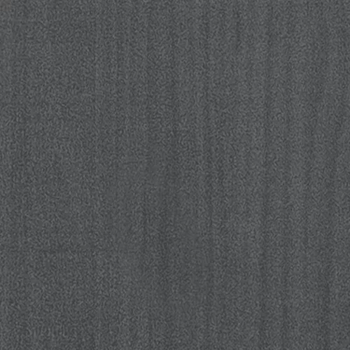  háromszintes szürke tömör fenyőfa könyvszekrény 40x30x105 cm