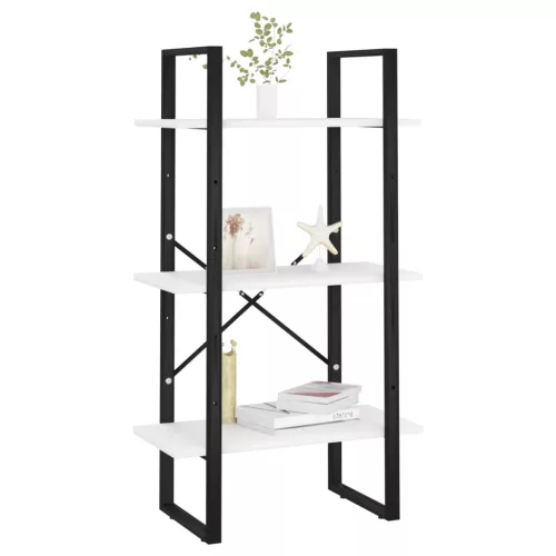  fehér forgácslap tárolópolc 60 x 30 x 105 cm