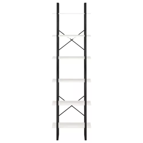  fehér tömör fenyőfa tárolópolc 60 x 30 x 210 cm