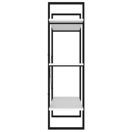  fehér forgácslap könyvszekrény 100 x 30 x 105 cm